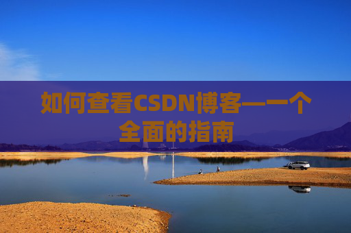 如何查看CSDN博客—一个全面的指南